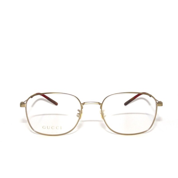 Gucci GG0685OA 0685OA 003 53 Matte Gold Eyeglasses 0685 - Picture 2 of 5